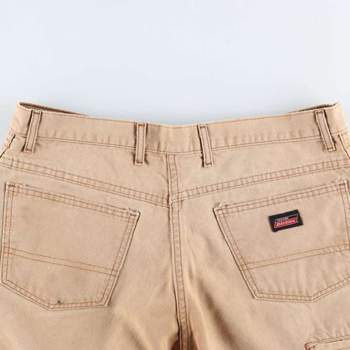 Dickies Duck Work Shorts, Men's, Size W36 cotton Khaki type beige Vintage Second Hand