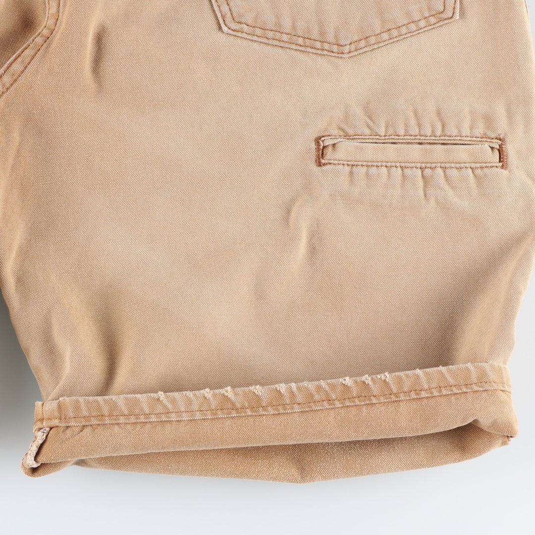 Dickies Duck Work Shorts, Men's, Size W36 cotton Khaki type beige Vintage Second Hand
