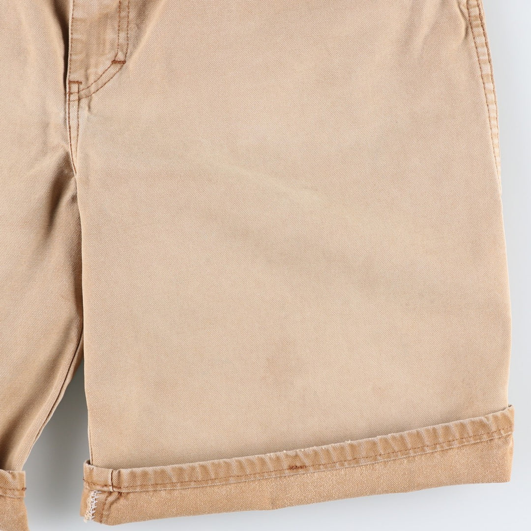 Dickies Duck Work Shorts, Men's, Size W36 cotton Khaki type beige Vintage Second Hand