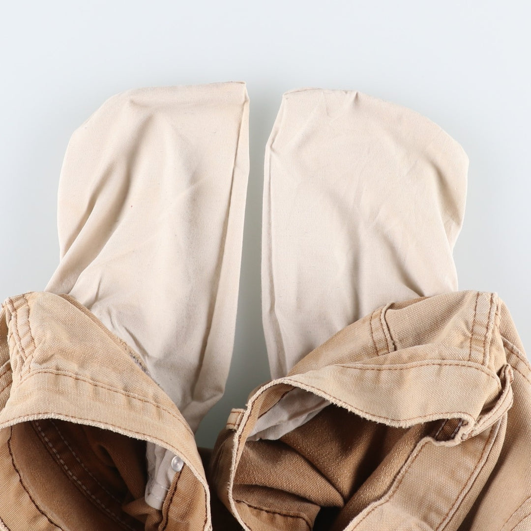 Dickies Duck Work Shorts, Men's, Size W36 cotton Khaki type beige Vintage Second Hand