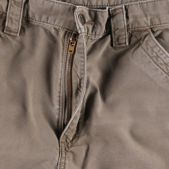 Carhartt Original Fit Duck Painter Shorts, Men's Size W32 cotton Beige type Vintage Second Hand