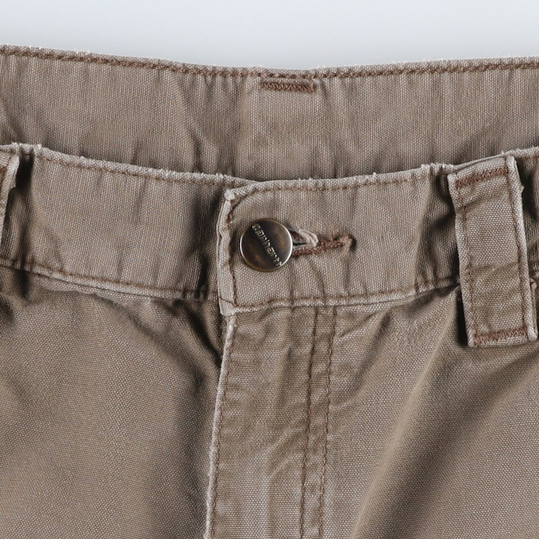 Carhartt Original Fit Duck Painter Shorts, Men's Size W32 cotton Beige type Vintage Second Hand