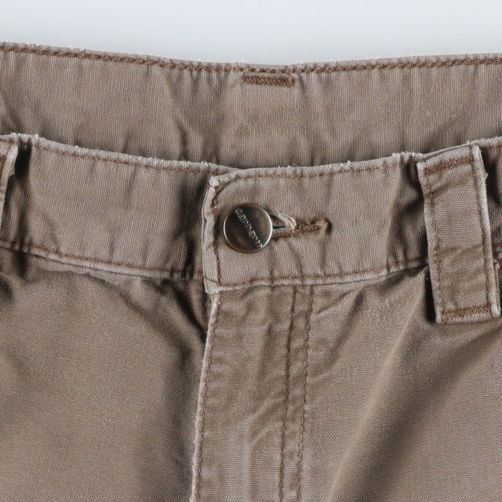 Carhartt Original Fit Duck Painter Shorts, Men's Size W32 cotton Beige type Vintage Second Hand