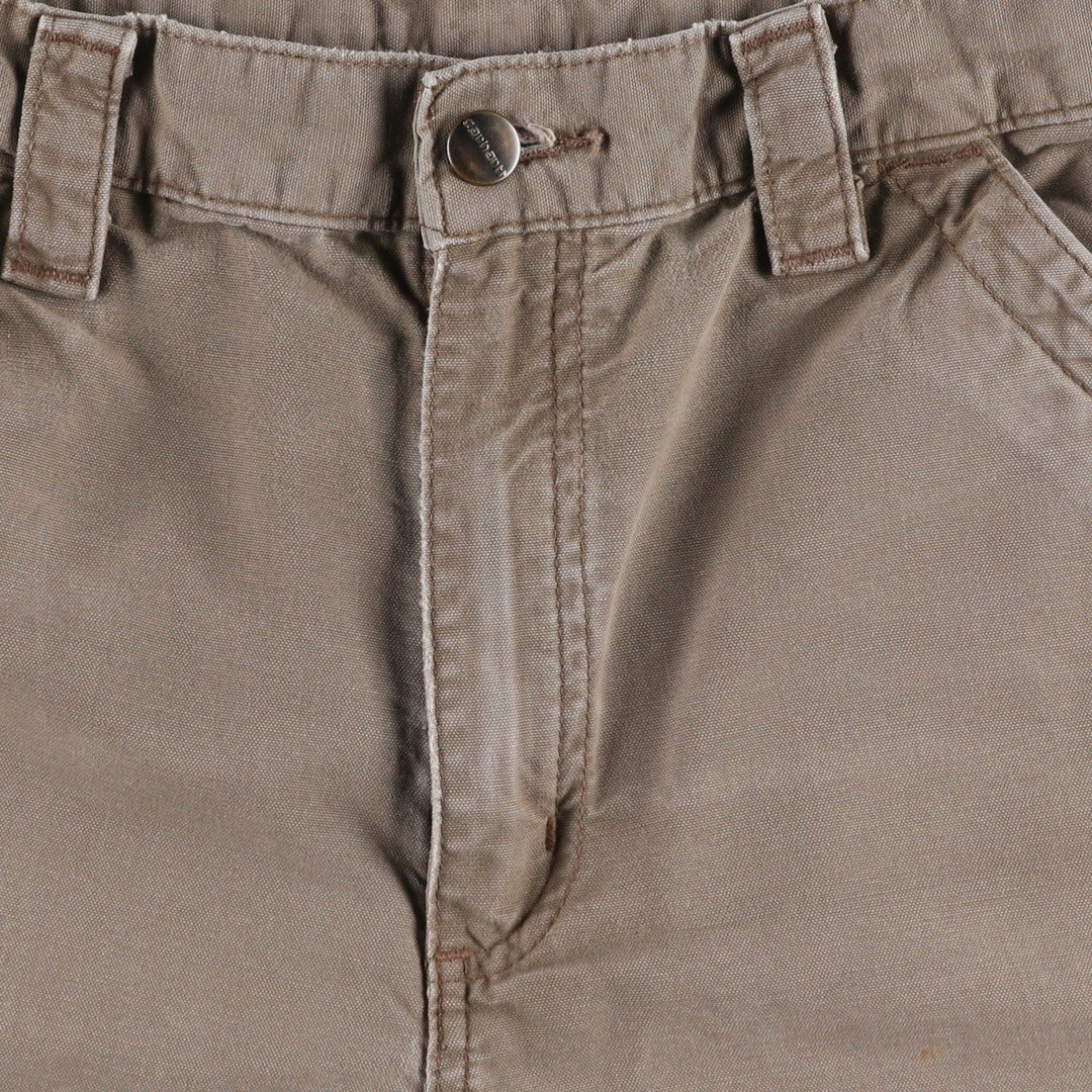 Carhartt Original Fit Duck Painter Shorts, Men's Size W32 cotton Beige type Vintage Second Hand
