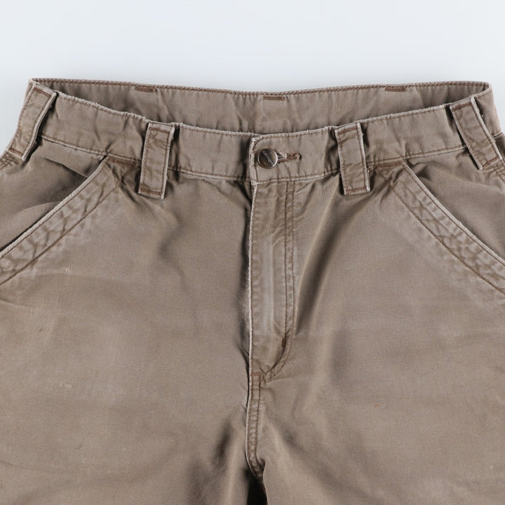 Carhartt Original Fit Duck Painter Shorts, Men's Size W32 cotton Beige type Vintage Second Hand