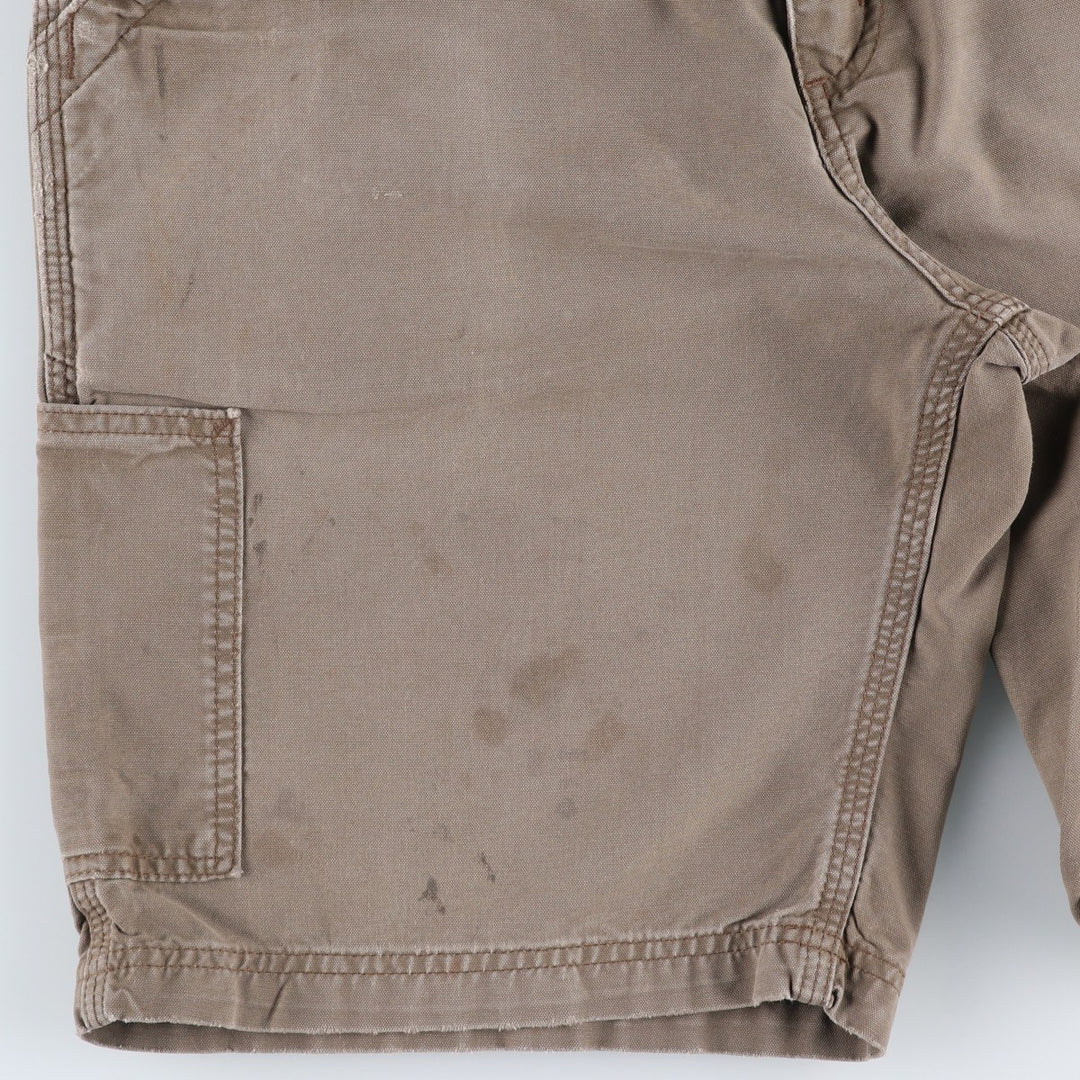 Carhartt Original Fit Duck Painter Shorts, Men's Size W32 cotton Beige type Vintage Second Hand