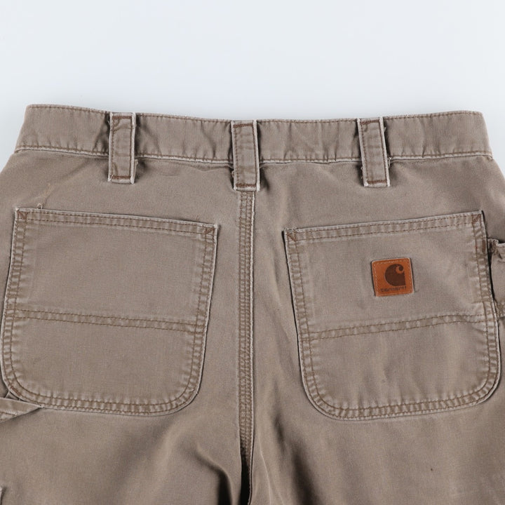 Carhartt Original Fit Duck Painter Shorts, Men's Size W32 cotton Beige type Vintage Second Hand