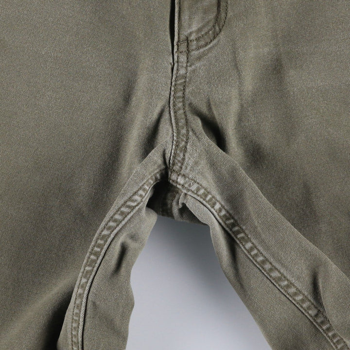 Carhartt Relaxed Fit Duck Work Shorts, Short Pants, Men's, W34 equivalent cotton Khaki type Vintage Second Hand