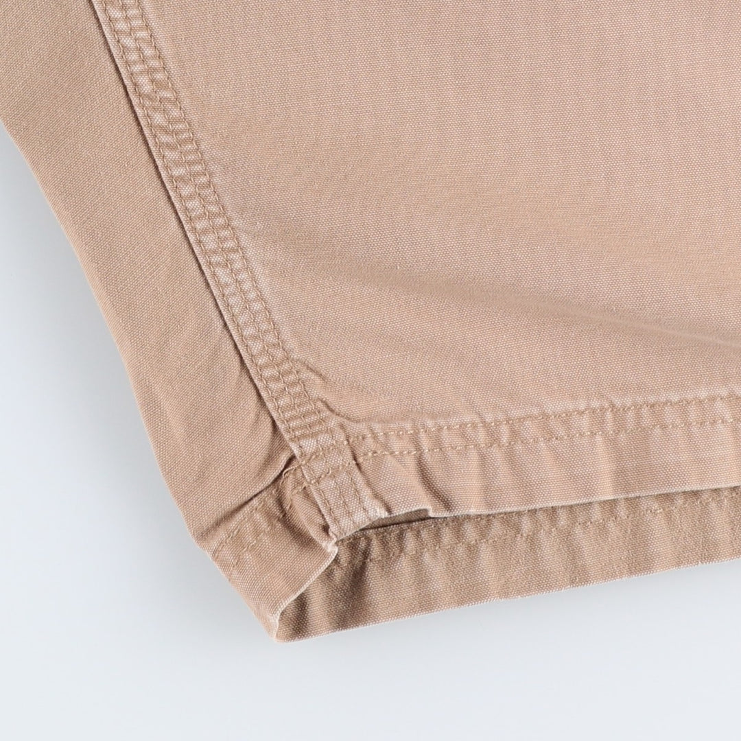 Carhartt Original Fit Duck Canvas Painter Shorts, Men's W33 (approx.) cotton Beige type Vintage Second Hand