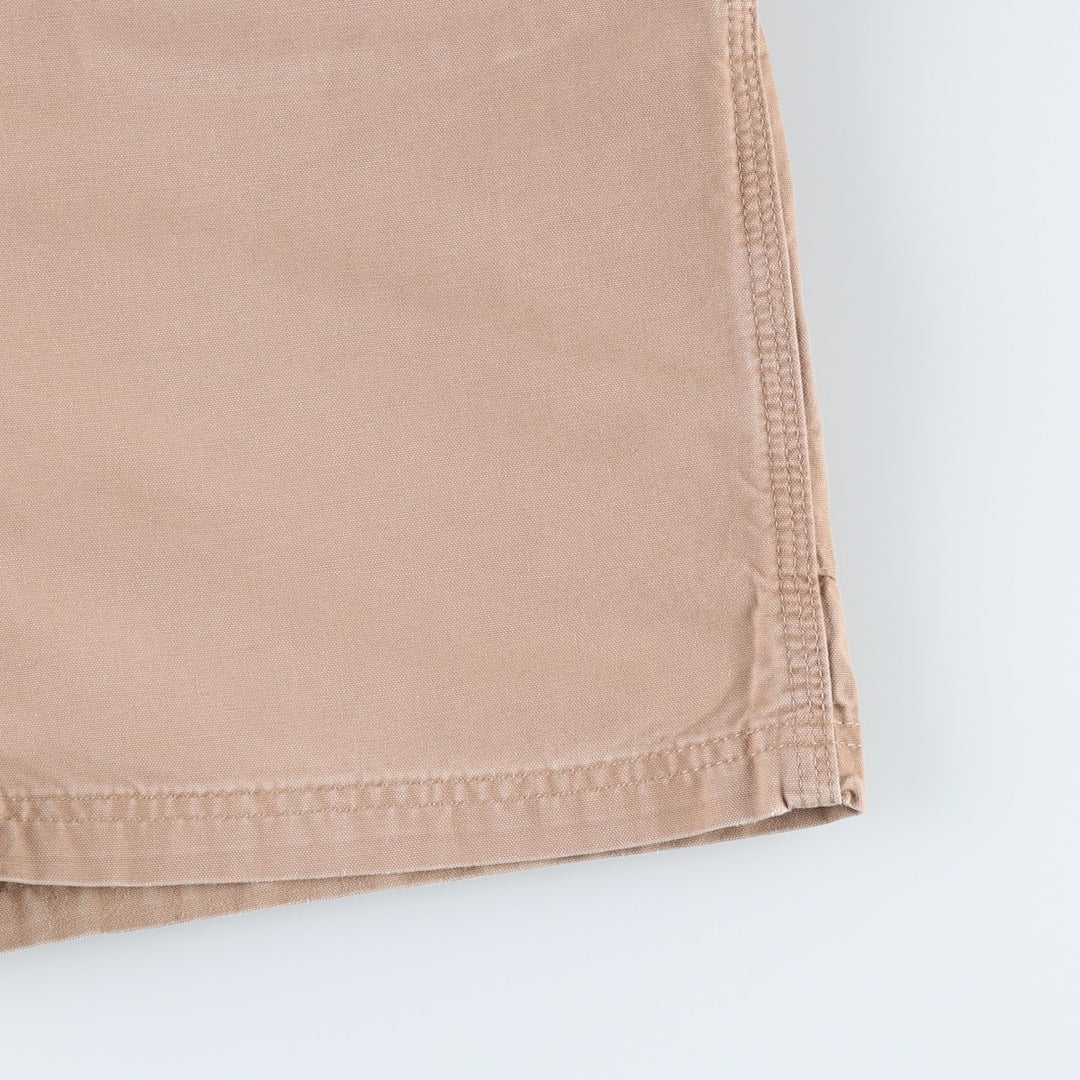 Carhartt Original Fit Duck Canvas Painter Shorts, Men's W33 (approx.) cotton Beige type Vintage Second Hand