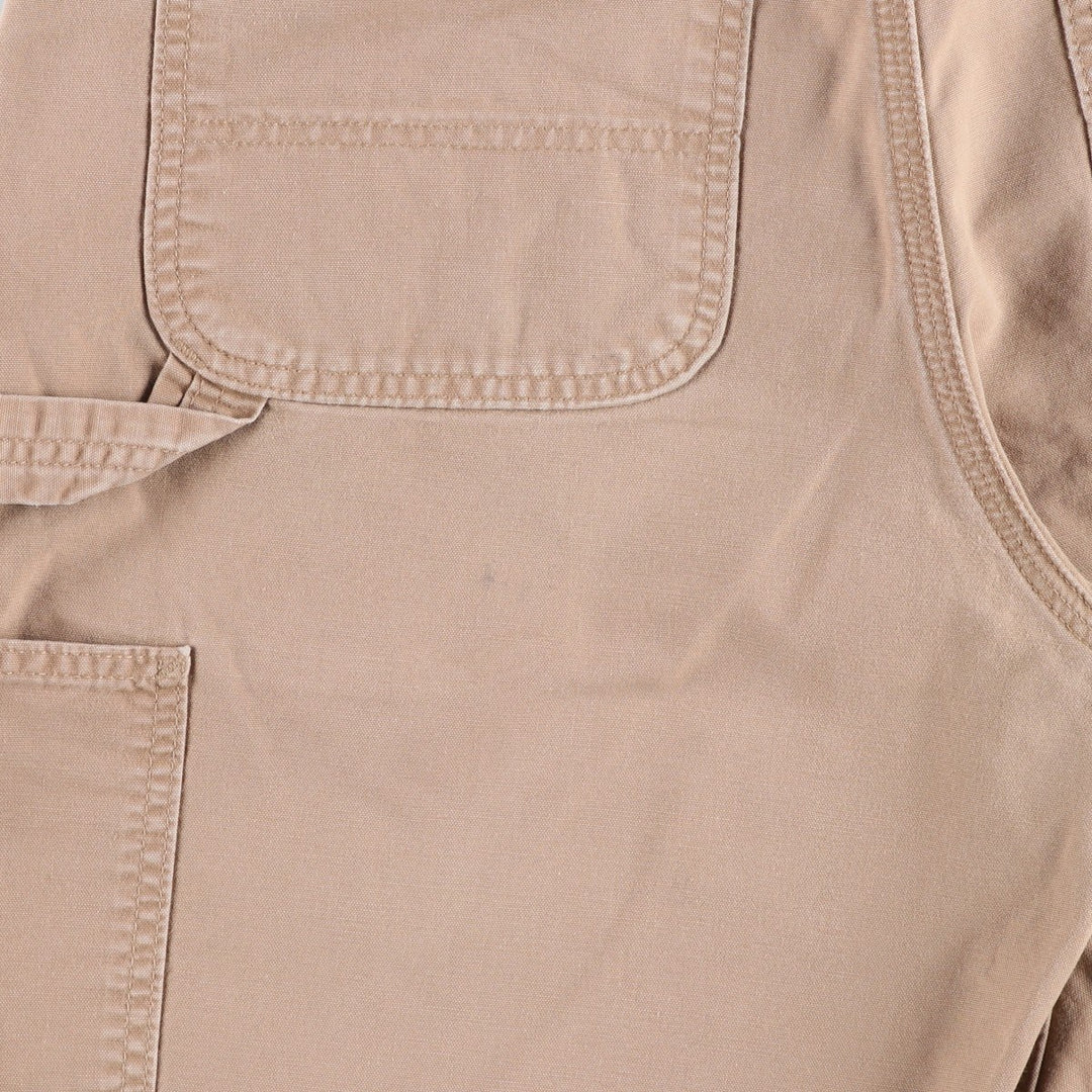 Carhartt Original Fit Duck Canvas Painter Shorts, Men's W33 (approx.) cotton Beige type Vintage Second Hand