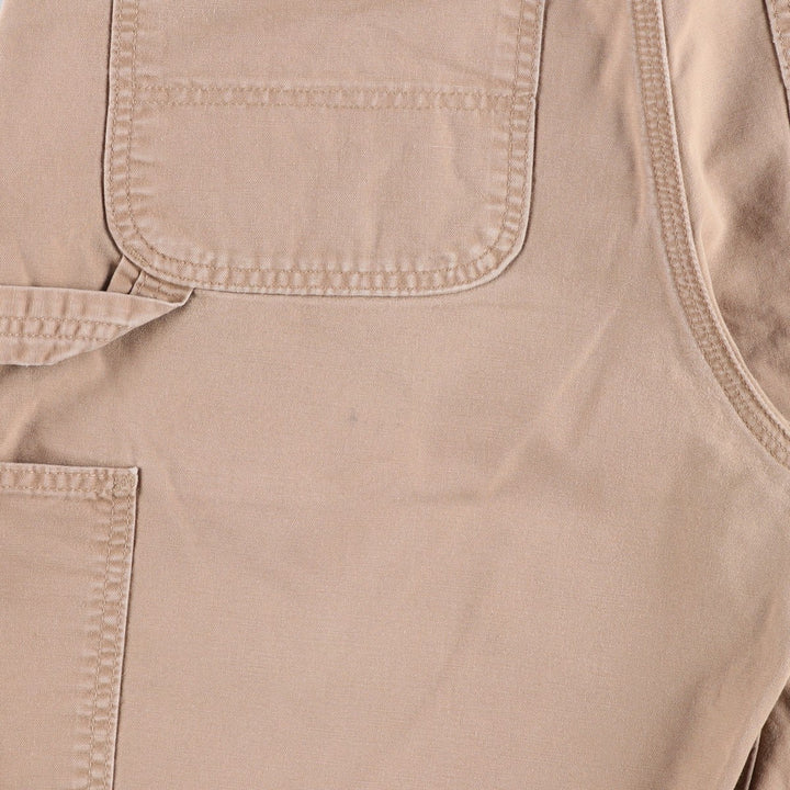 Carhartt Original Fit Duck Canvas Painter Shorts, Men's W33 (approx.) cotton Beige type Vintage Second Hand