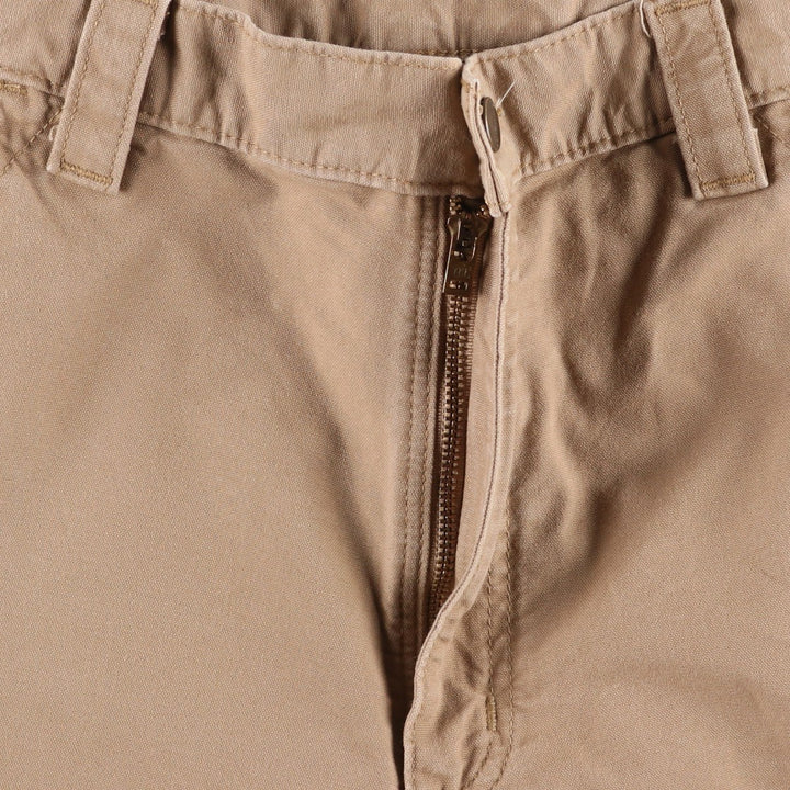 Carhartt Loose Fit Duck Painter Shorts, Men's W35 cotton Beige type Vintage Second Hand