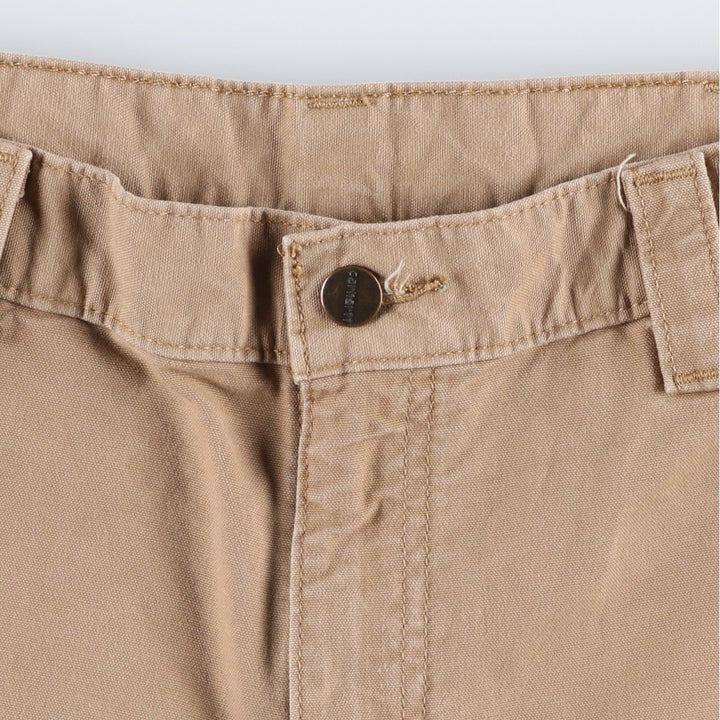 Carhartt Loose Fit Duck Painter Shorts, Men's W35 cotton Beige type Vintage Second Hand
