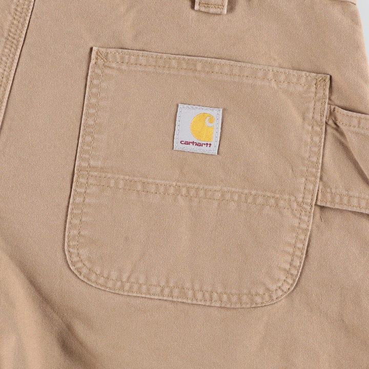 Carhartt Loose Fit Duck Painter Shorts, Men's W35 cotton Beige type Vintage Second Hand