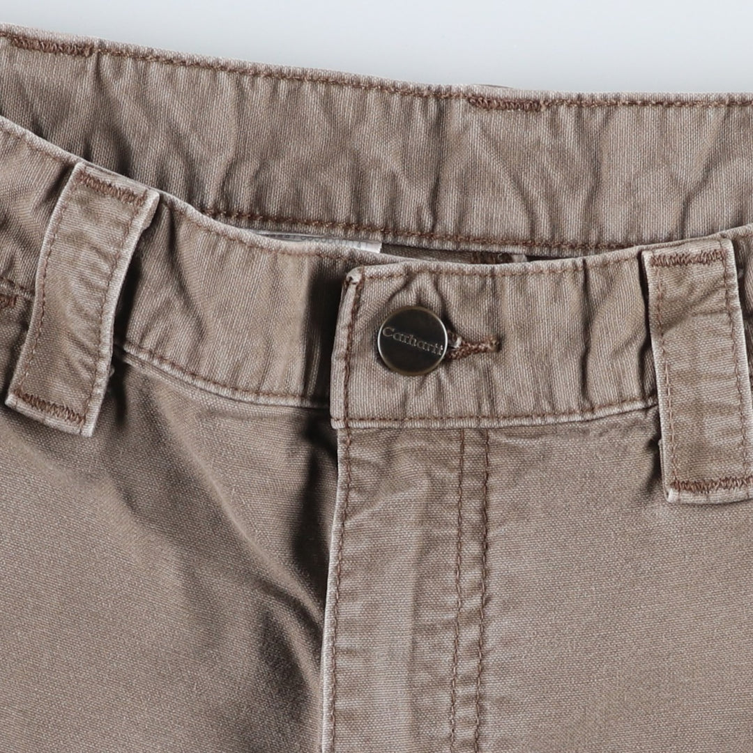 Carhartt Duck Painter Shorts, Shorts, Men's, W32 equivalent cotton Khaki type brown Vintage Second Hand