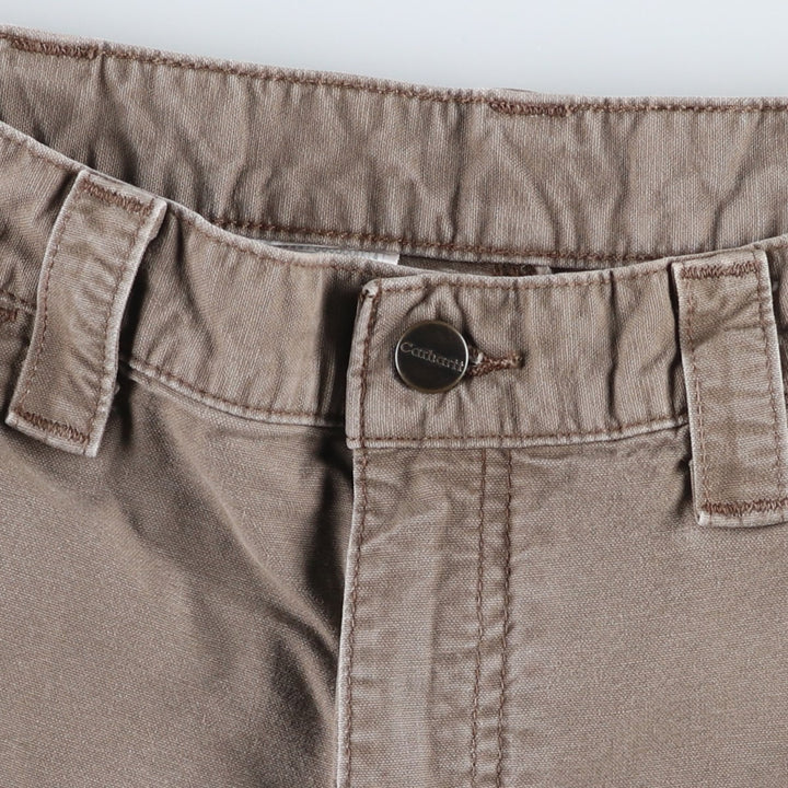 Carhartt Duck Painter Shorts, Shorts, Men's, W32 equivalent cotton Khaki type brown Vintage Second Hand