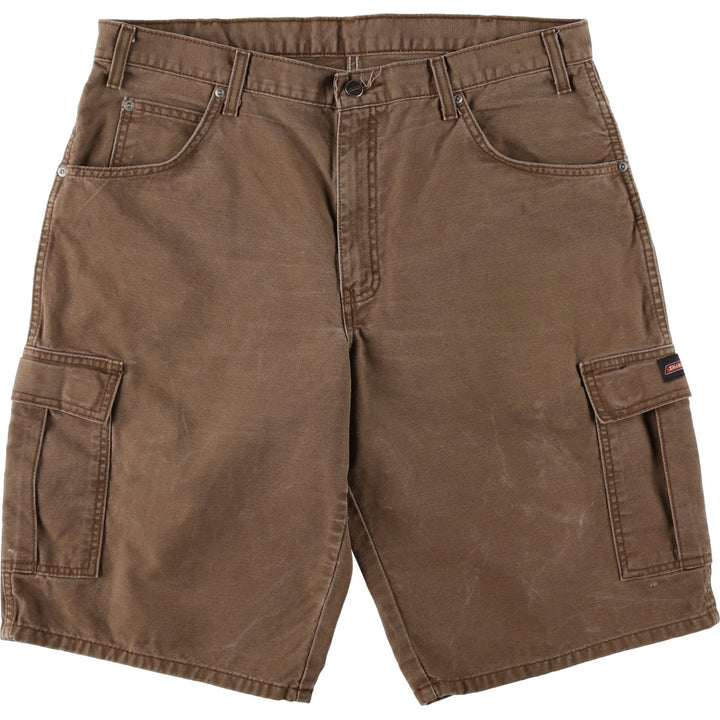 Dickies Duck Cargo Shorts, Men's Size W37 (approx.) cotton brown type Vintage Second Hand
