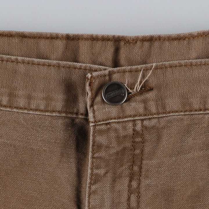 Dickies Duck Cargo Shorts, Men's Size W37 (approx.) cotton brown type Vintage Second Hand