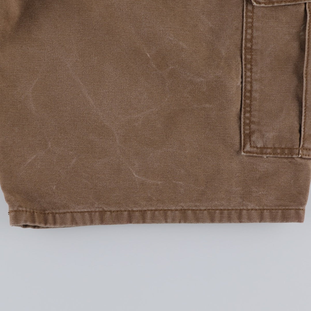 Dickies Duck Cargo Shorts, Men's Size W37 (approx.) cotton brown type Vintage Second Hand