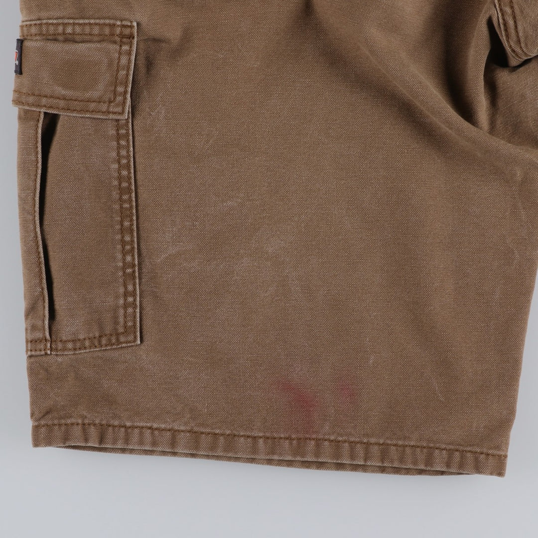 Dickies Duck Cargo Shorts, Men's Size W37 (approx.) cotton brown type Vintage Second Hand