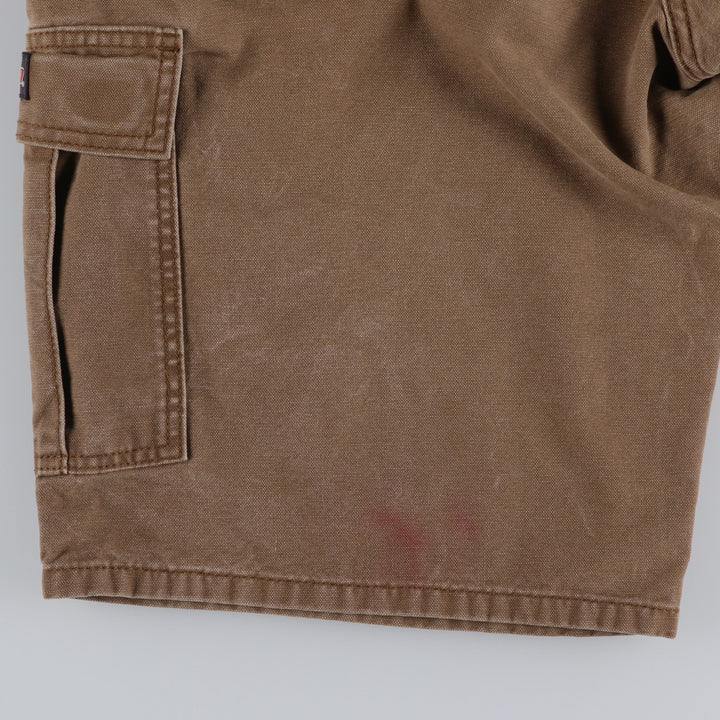 Dickies Duck Cargo Shorts, Men's Size W37 (approx.) cotton brown type Vintage Second Hand