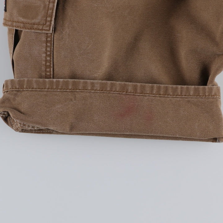 Dickies Duck Cargo Shorts, Men's Size W37 (approx.) cotton brown type Vintage Second Hand