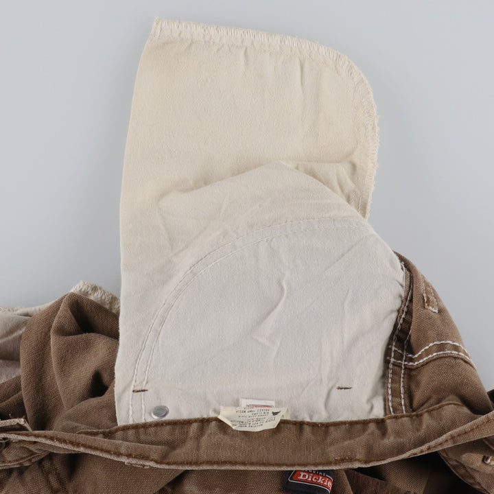 Dickies Duck Cargo Shorts, Men's Size W37 (approx.) cotton brown type Vintage Second Hand