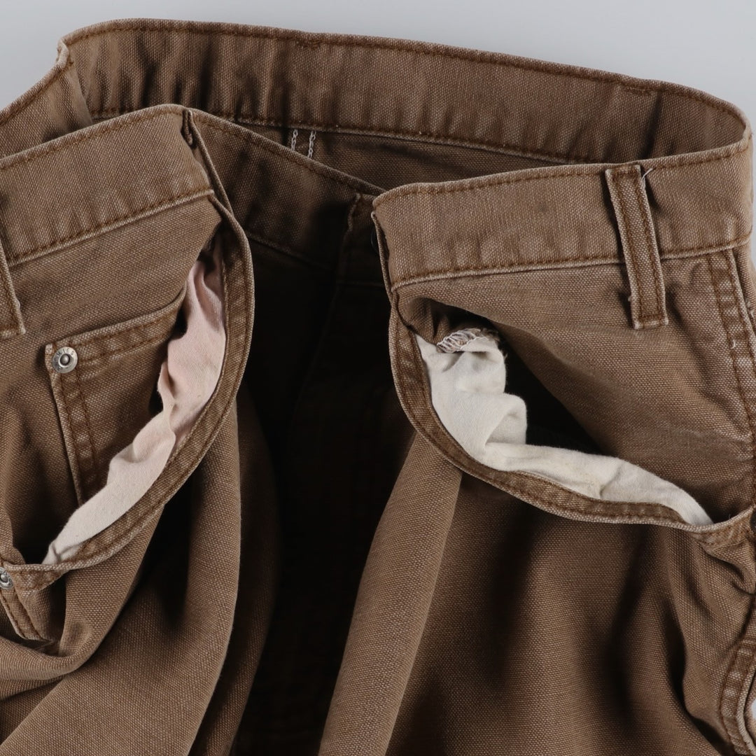 Dickies Duck Cargo Shorts, Men's Size W37 (approx.) cotton brown type Vintage Second Hand
