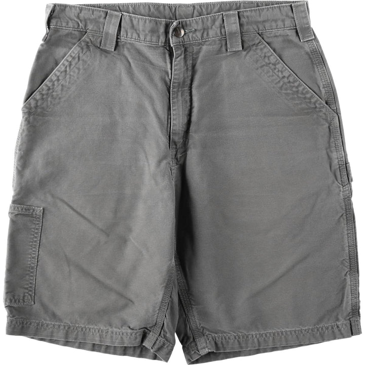 Carhartt ORIGINAL FIT Duck Painter Shorts, Shorts, Men's, W34 equivalent cotton Khaki type Vintage Second Hand