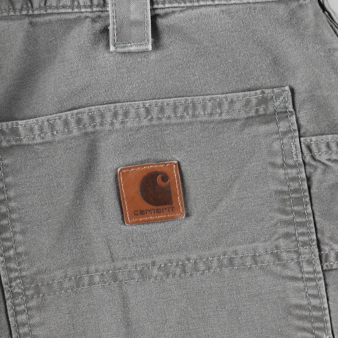 Carhartt ORIGINAL FIT Duck Painter Shorts, Shorts, Men's, W34 equivalent cotton Khaki type Vintage Second Hand