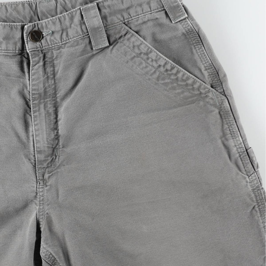 Carhartt ORIGINAL FIT Duck Painter Shorts, Shorts, Men's, W34 equivalent cotton Khaki type Vintage Second Hand