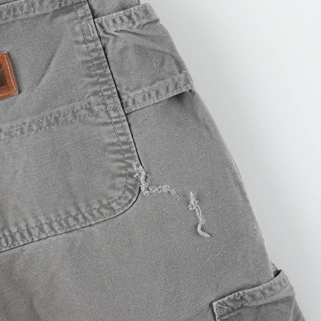 Carhartt ORIGINAL FIT Duck Painter Shorts, Shorts, Men's, W34 equivalent cotton Khaki type Vintage Second Hand
