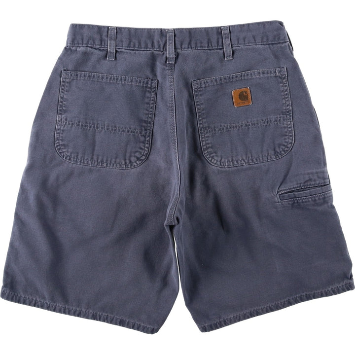 2000'S Carhartt Duck Canvas Work Shorts, Men's Size W31 (approx.) cotton gray type Vintage Second Hand