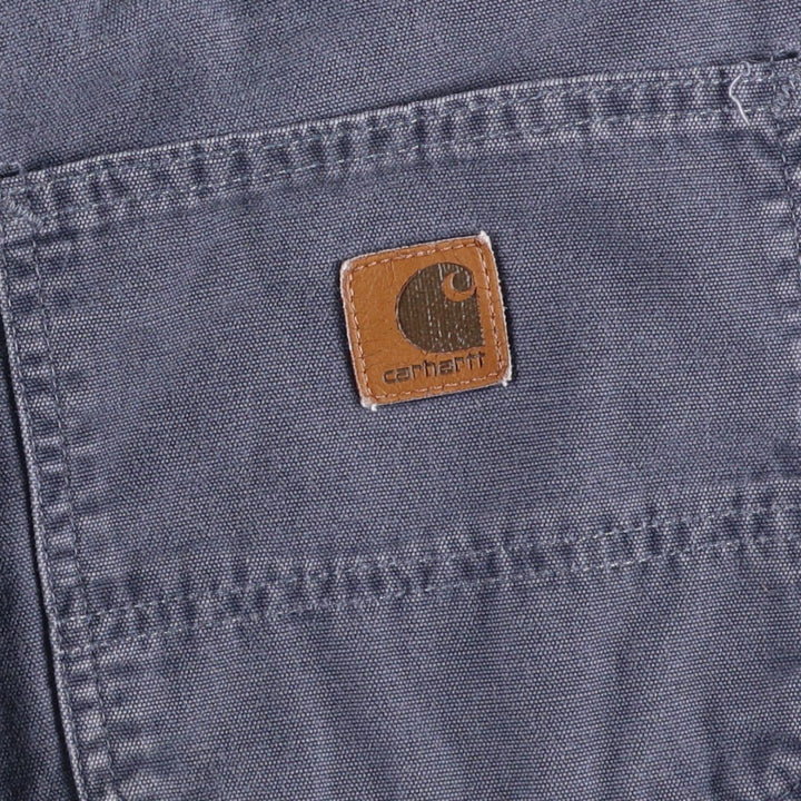 2000'S Carhartt Duck Canvas Work Shorts, Men's Size W31 (approx.) cotton gray type Vintage Second Hand