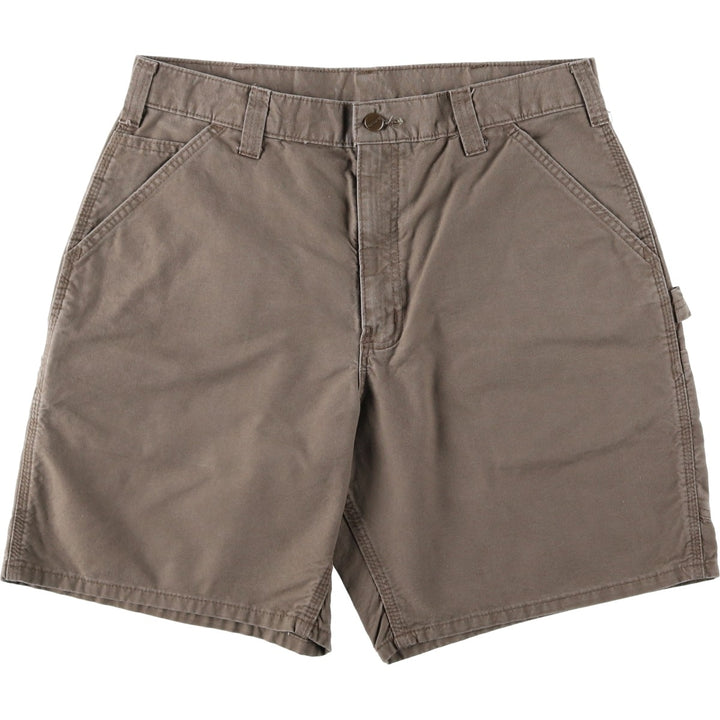 Carhartt Original Fit Duck Painter Shorts, Men's Size W33 cotton Khaki type Vintage Second Hand