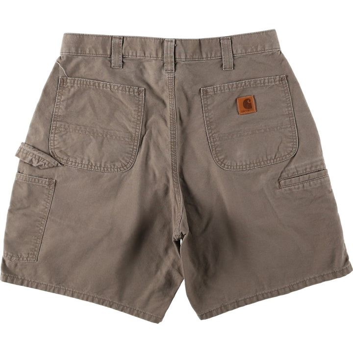 Carhartt Original Fit Duck Painter Shorts, Men's Size W33 cotton Khaki type Vintage Second Hand