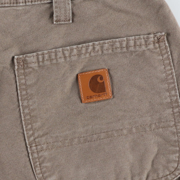 Carhartt Original Fit Duck Painter Shorts, Men's Size W33 cotton Khaki type Vintage Second Hand