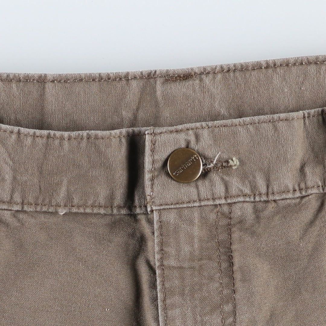 Carhartt Original Fit Duck Painter Shorts, Men's Size W33 cotton Khaki type Vintage Second Hand