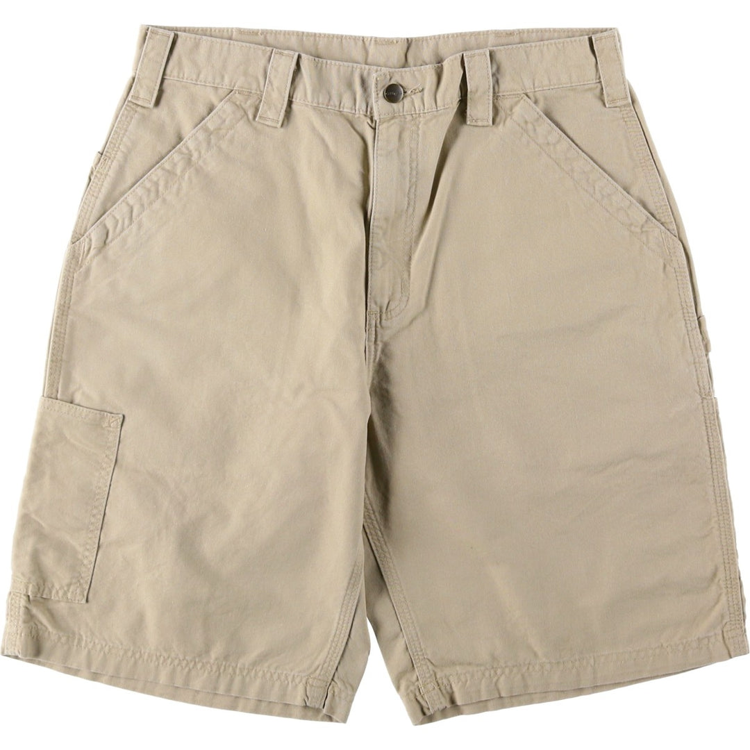 Carhartt Duck Painter Shorts, Men's Size W34 cotton Beige type Vintage Second Hand