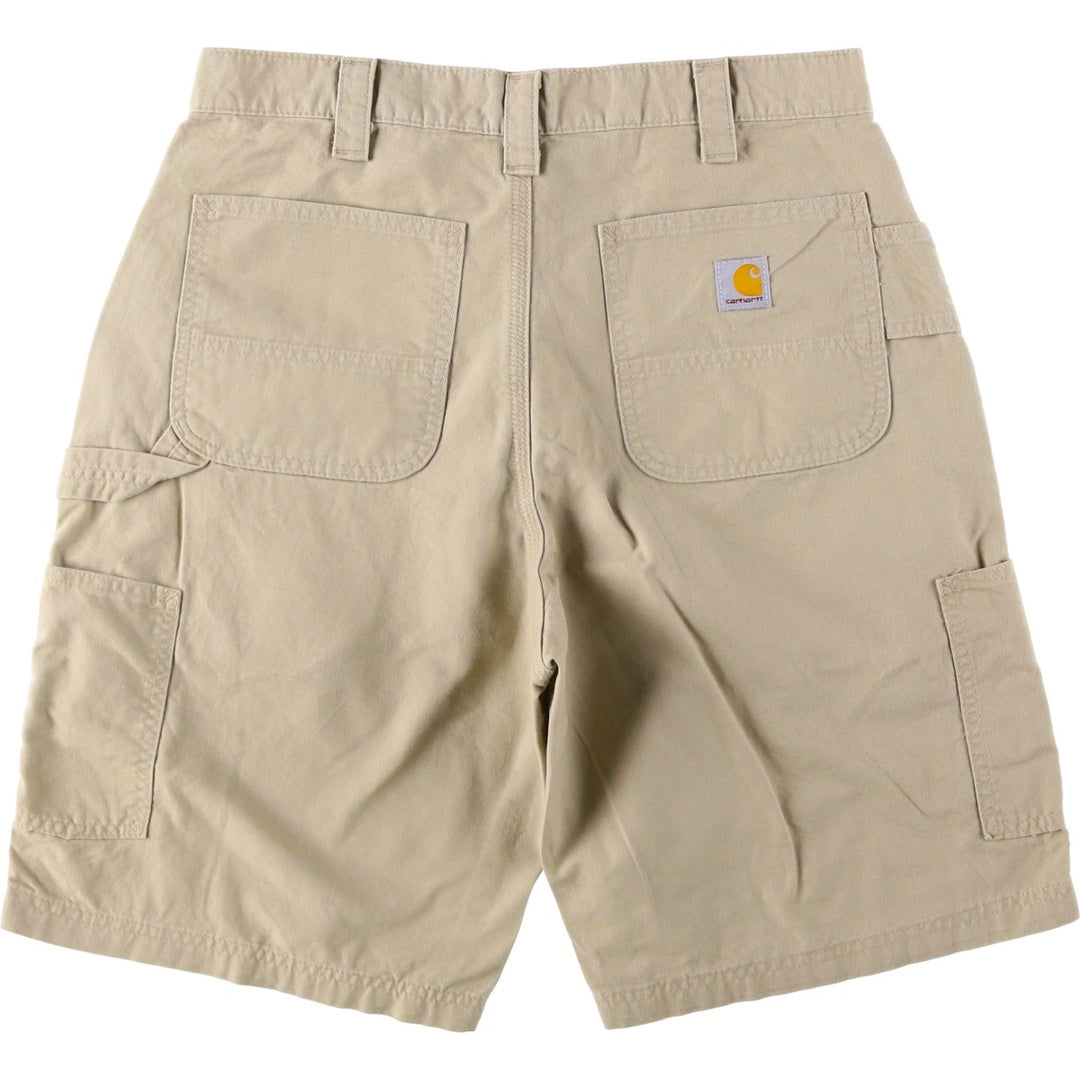 Carhartt Duck Painter Shorts, Men's Size W34 cotton Beige type Vintage Second Hand