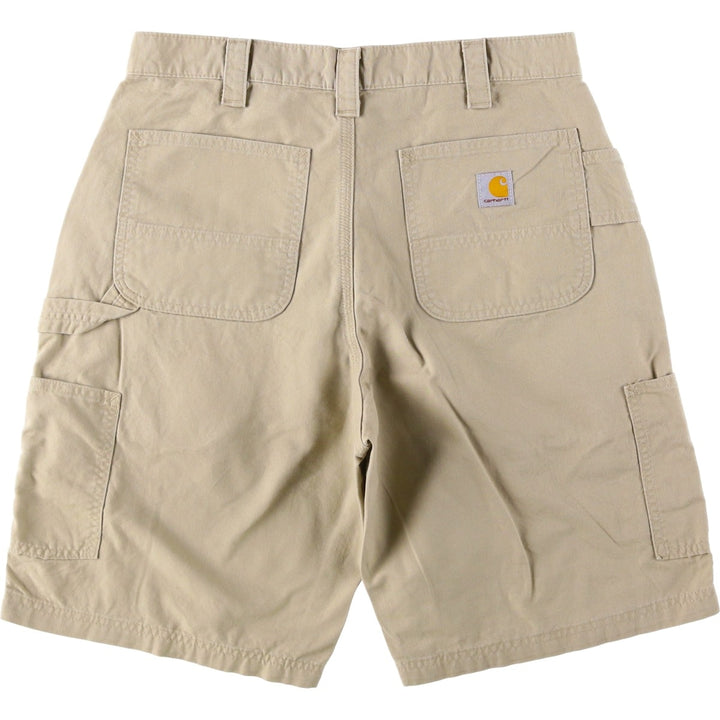Carhartt Duck Painter Shorts, Men's Size W34 cotton Beige type Vintage Second Hand