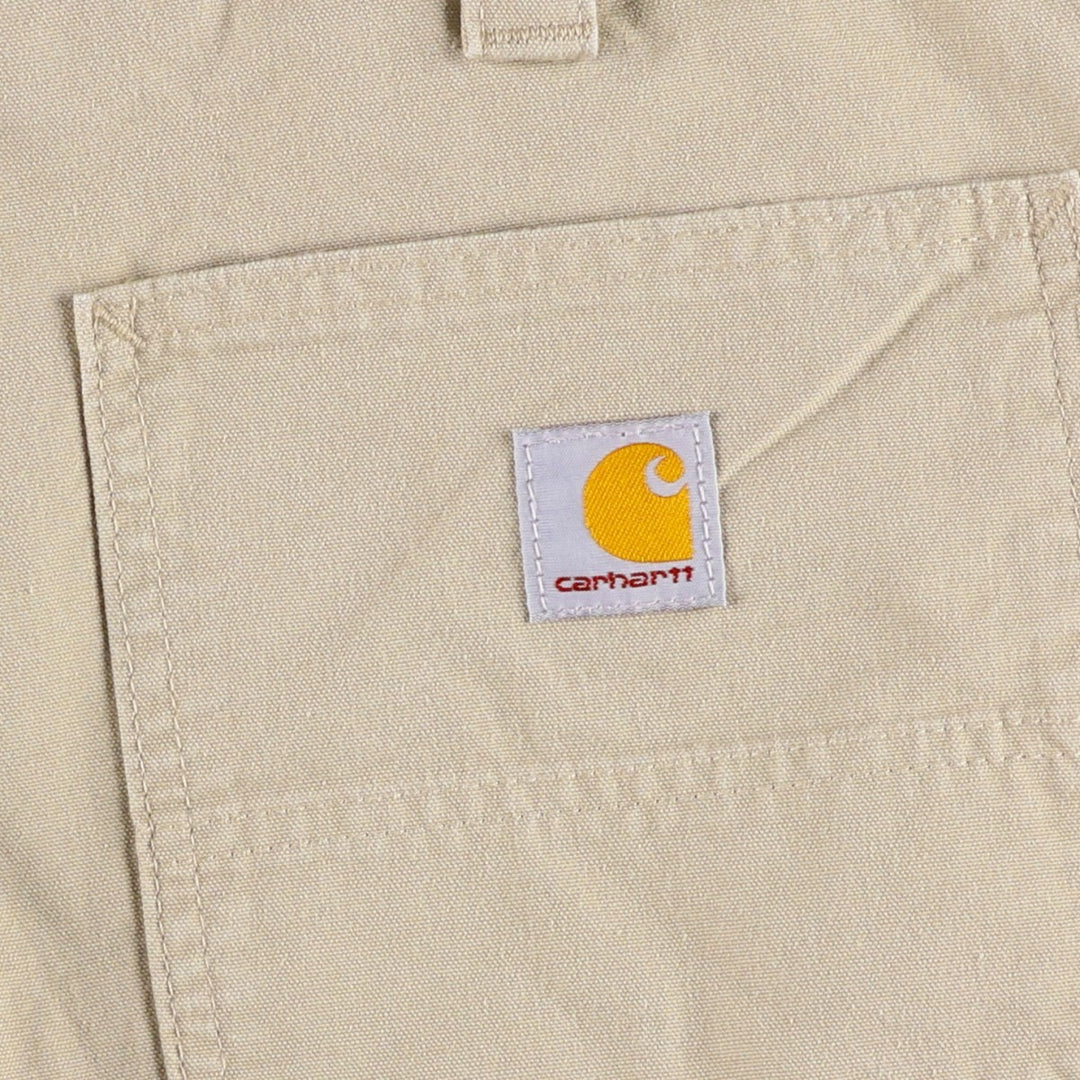 Carhartt Duck Painter Shorts, Men's Size W34 cotton Beige type Vintage Second Hand
