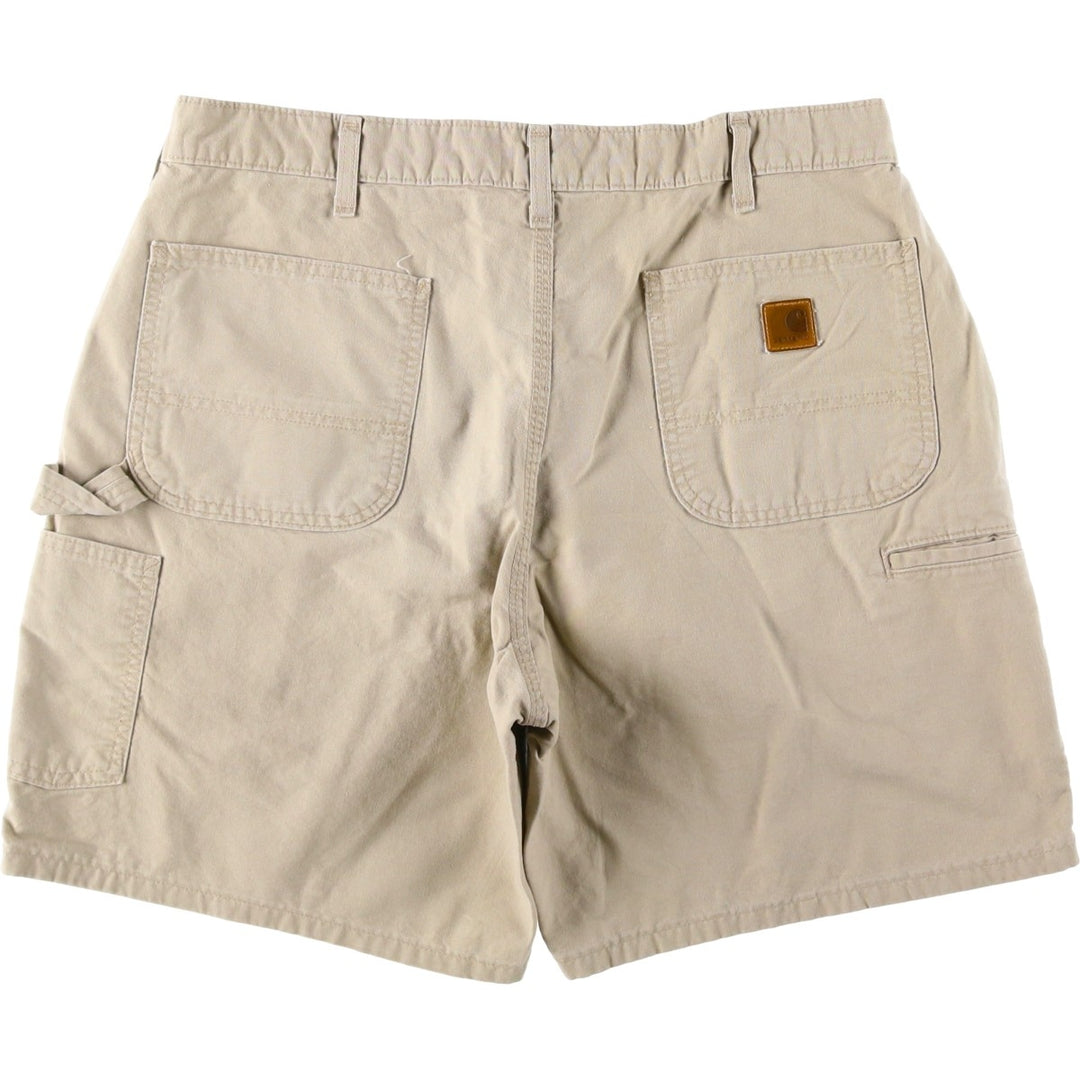 Carhartt Duck Painter Shorts, Shorts, Men's, W36 equivalent cotton Beige type Vintage Second Hand