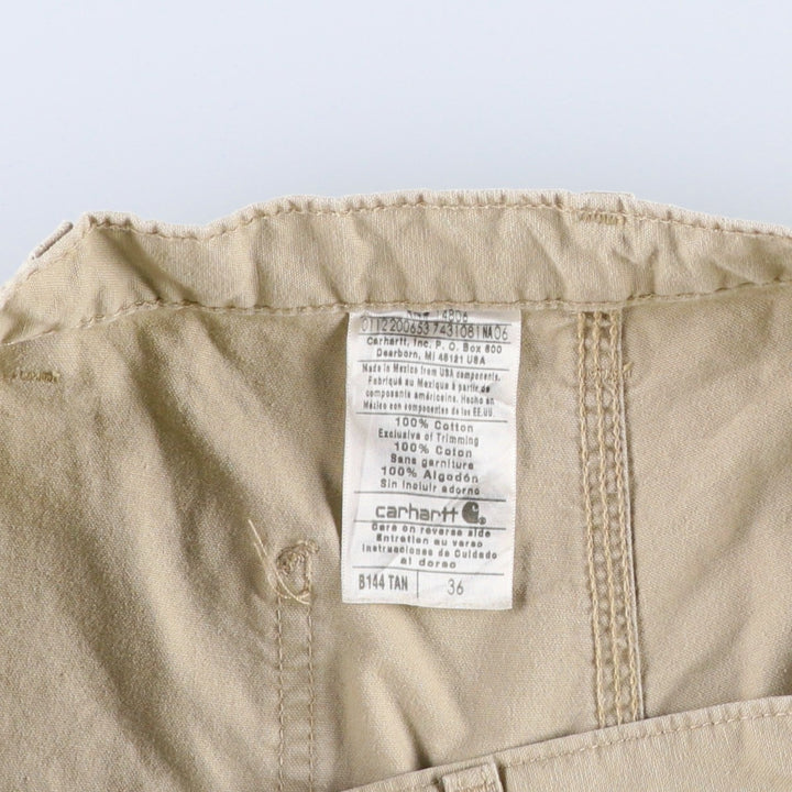 Carhartt Duck Painter Shorts, Shorts, Men's, W36 equivalent cotton Beige type Vintage Second Hand