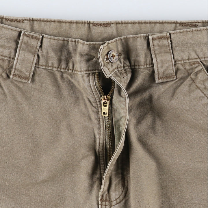 00'S Carhartt Duck Painter Shorts, Men's, W33 cotton Beige type Vintage Second Hand