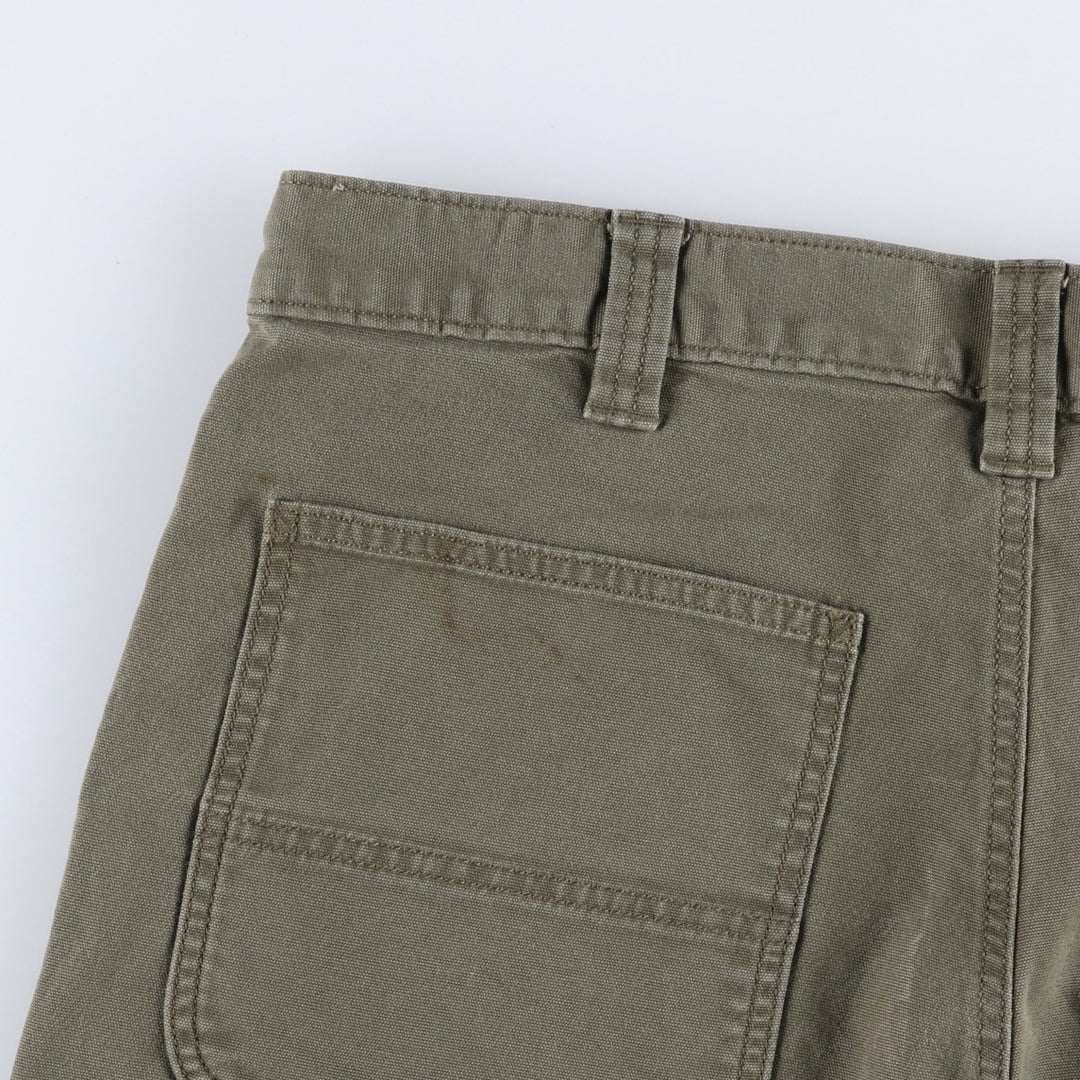 Carhartt Relaxed Fit Duck Work Shorts, Men's Size 36 cotton Khaki type Vintage Second Hand