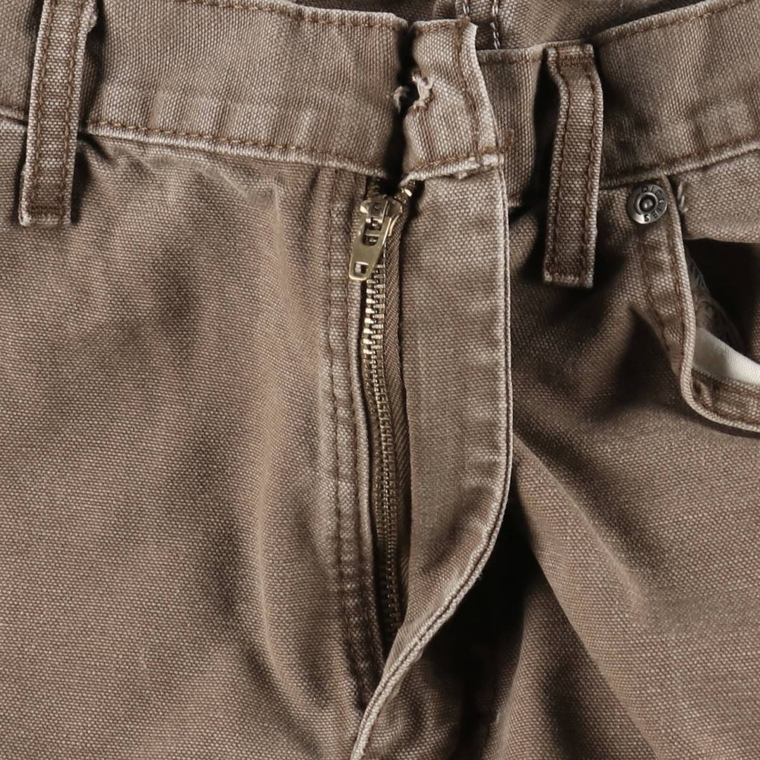 Dickies Relaxed Fit Cargo Shorts (Men's, equivalent to W34) cotton brown type Vintage Second Hand