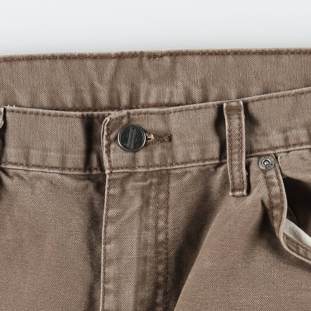 Dickies Relaxed Fit Cargo Shorts (Men's, equivalent to W34) cotton brown type Vintage Second Hand
