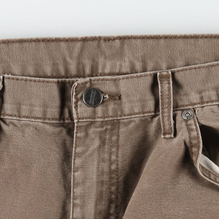 Dickies Relaxed Fit Cargo Shorts (Men's, equivalent to W34) cotton brown type Vintage Second Hand